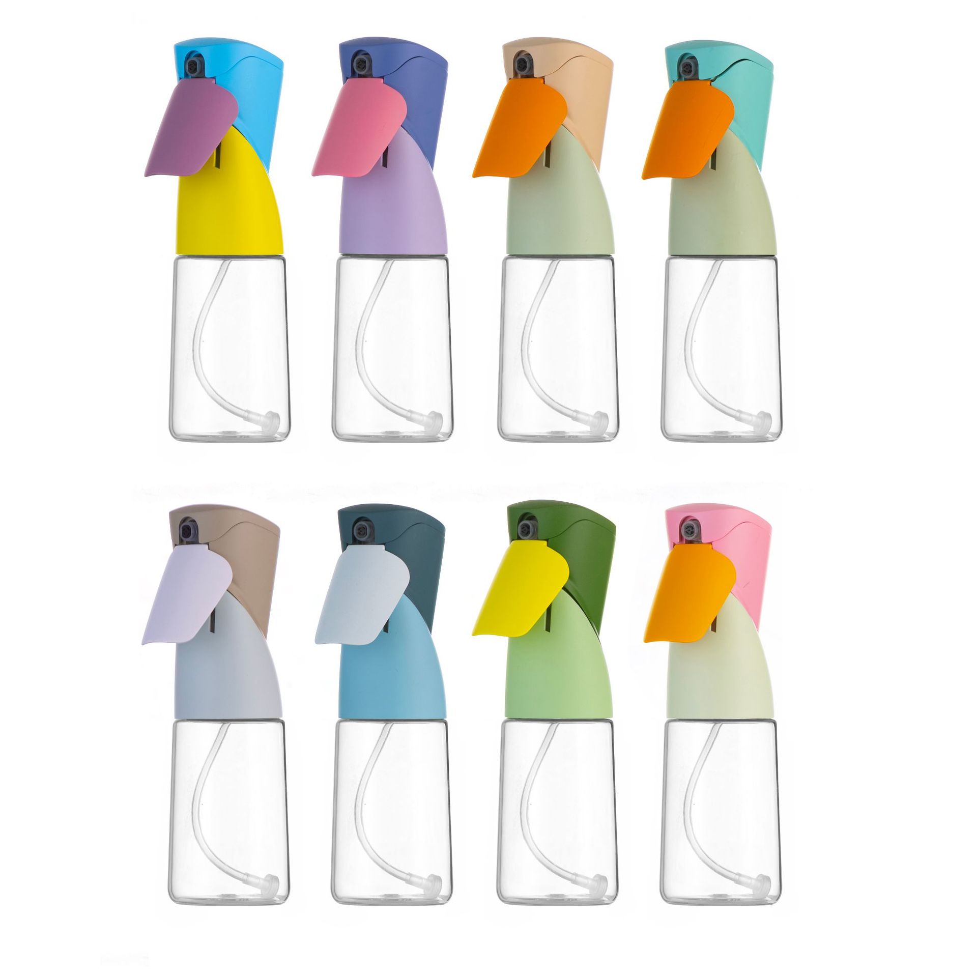 Desiky continuous spray bottles in macaron colors - 8 vibrant color options